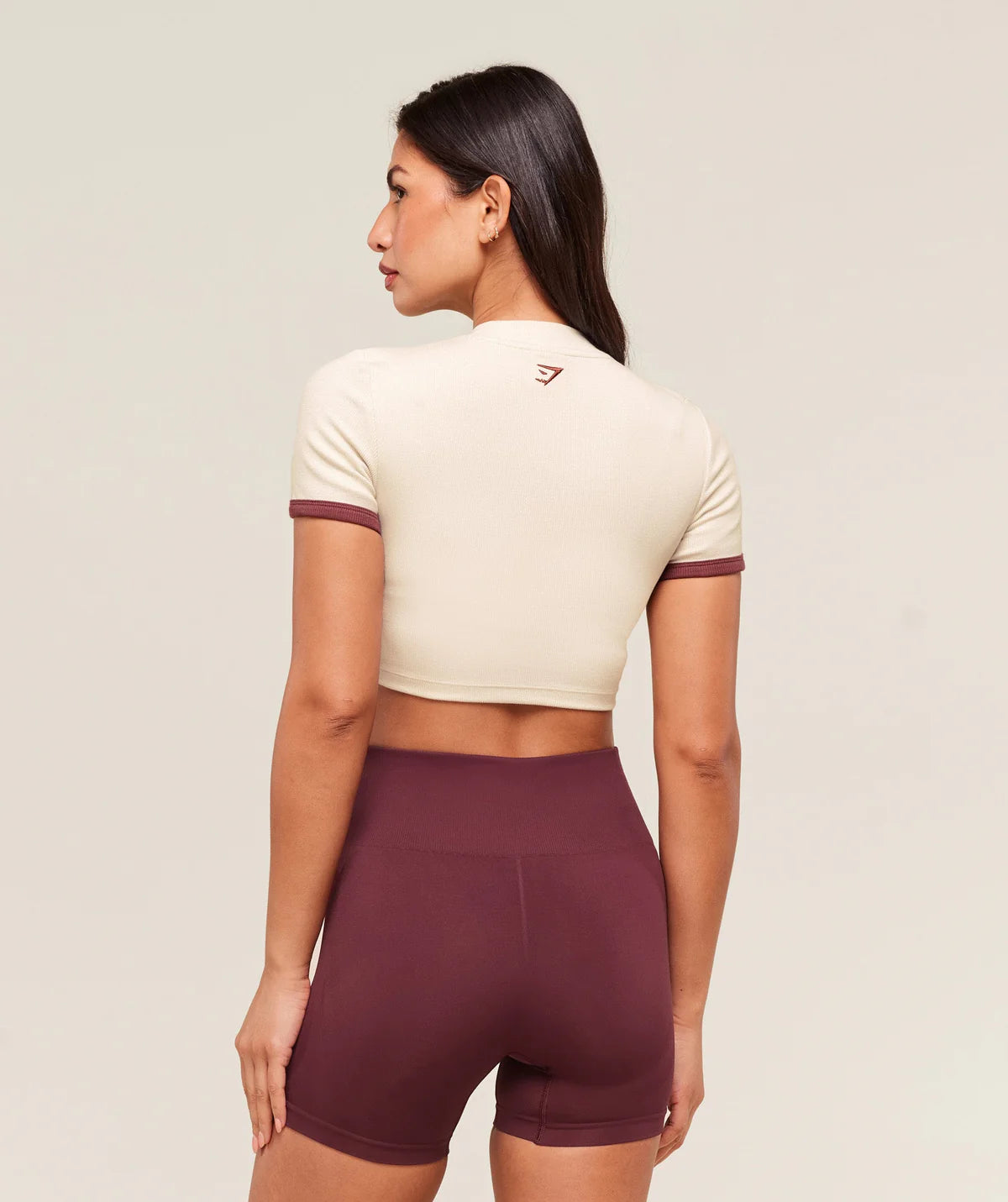 RIBBED COTTON CROP TOP