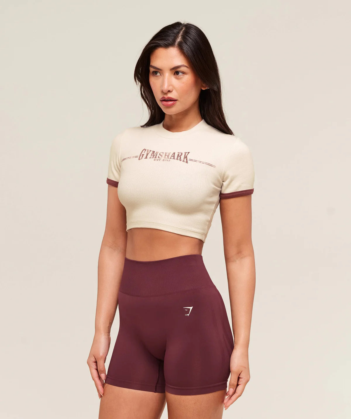 RIBBED COTTON CROP TOP