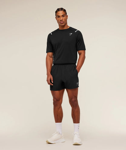 ARRIVAL CONTRAST T-SHIRT BLACK