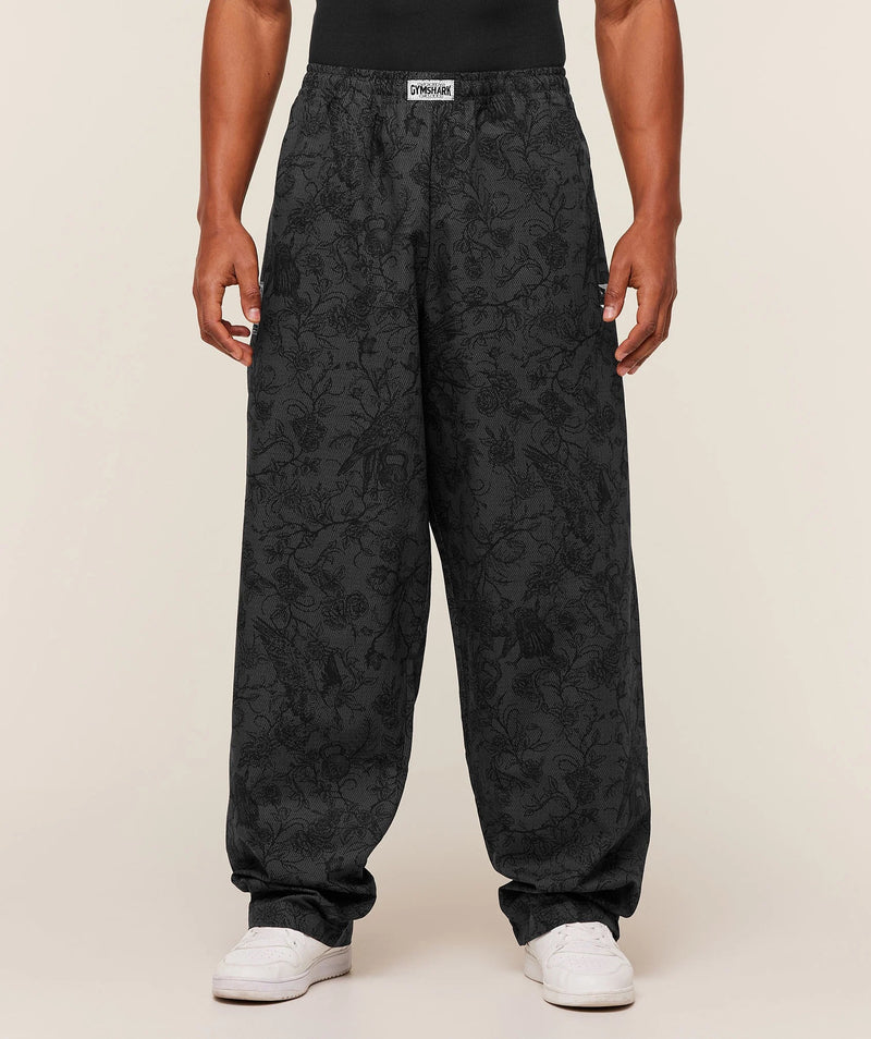 STRAIGHT LEG PUMPER PANTS - BLACK/GS ONYX GREY