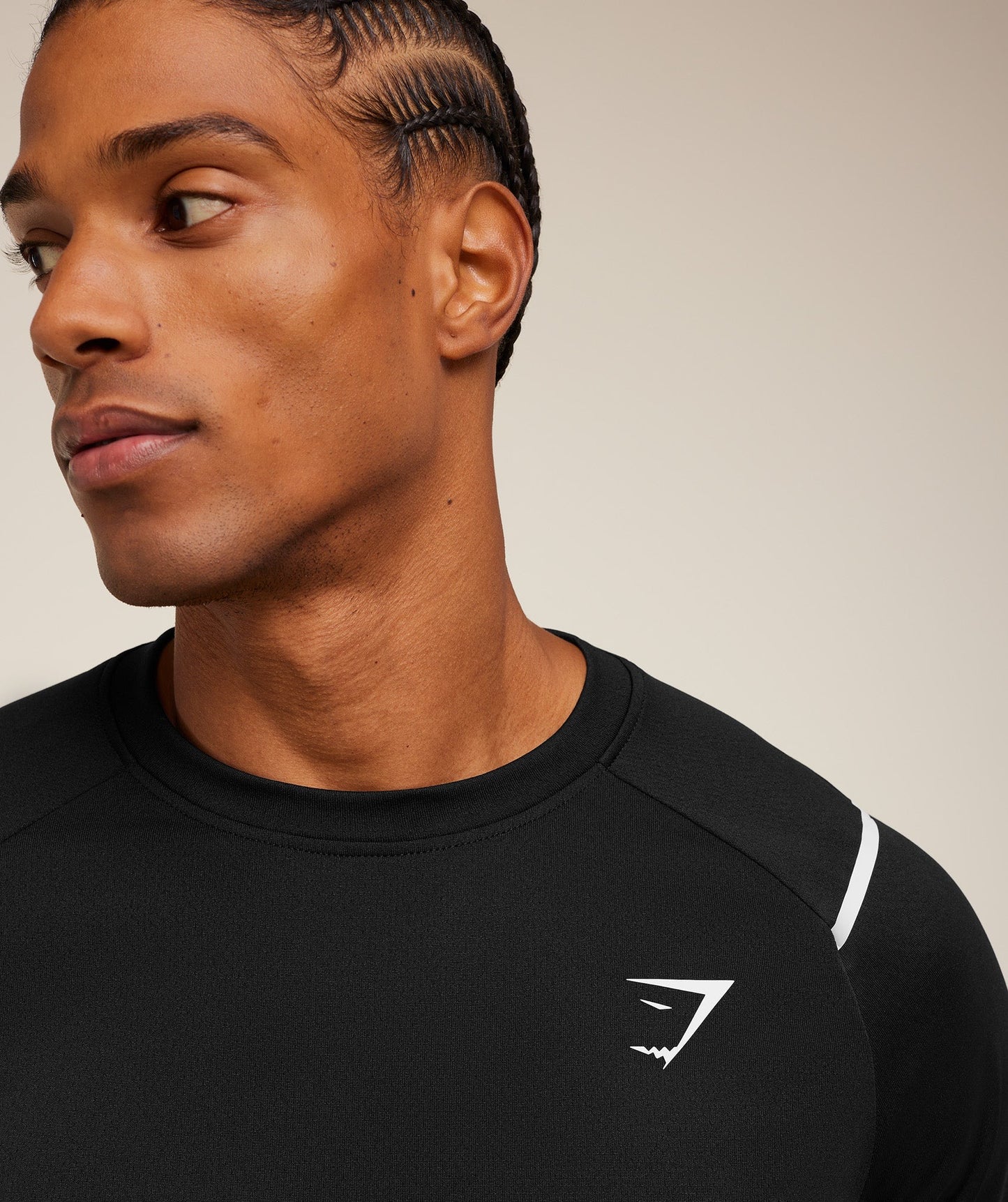 ARRIVAL CONTRAST T-SHIRT BLACK