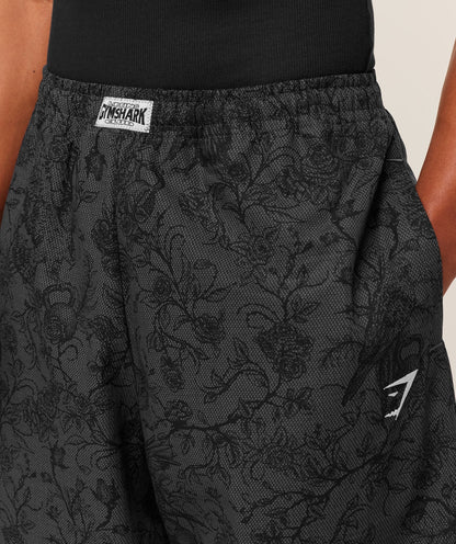 STRAIGHT LEG PUMPER PANTS - BLACK/GS ONYX GREY