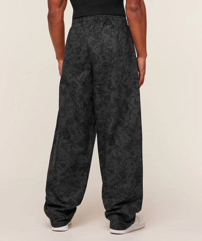 STRAIGHT LEG PUMPER PANTS - BLACK/GS ONYX GREY