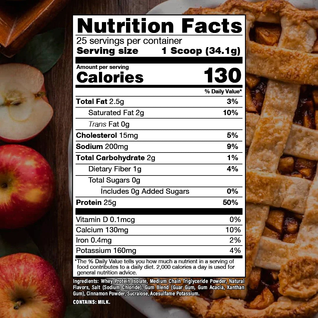 BUM ITHOLATE PROTEIN - GRANDMA'S APPLE PIE (INCLUYE 2 PROTEIN BARS)
