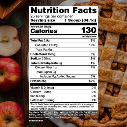 BUM ITHOLATE PROTEIN - GRANDMA'S APPLE PIE (INCLUYE 2 PROTEIN BARS)