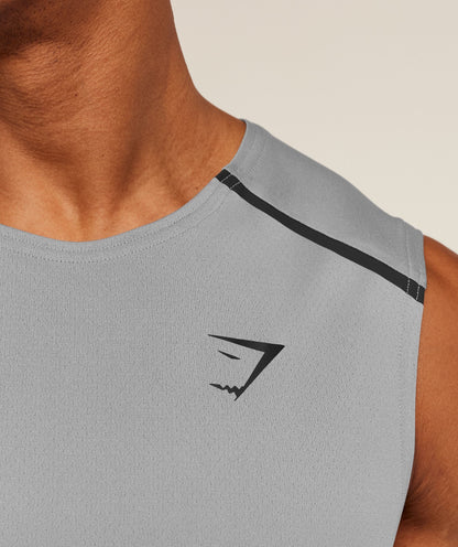 ARRIVAL CONTRAST TANK SMOKEY GREY / ONYX GREY