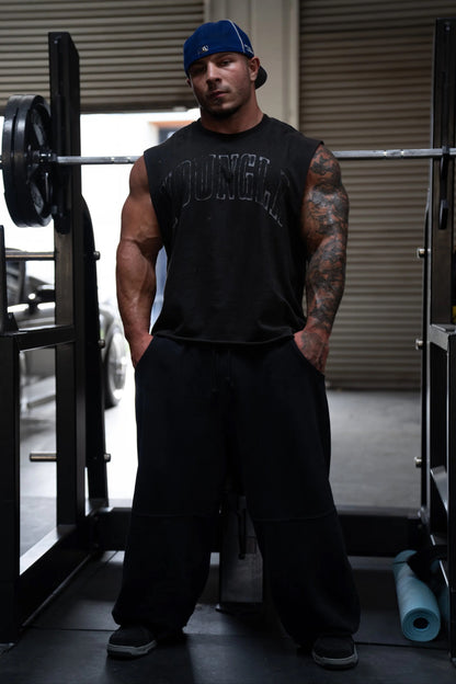 SINCE '14 CUT-OFFS - BLACK WASH