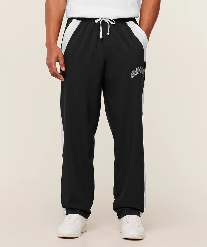 COLLEGIATE TECH PANTS - BLACK