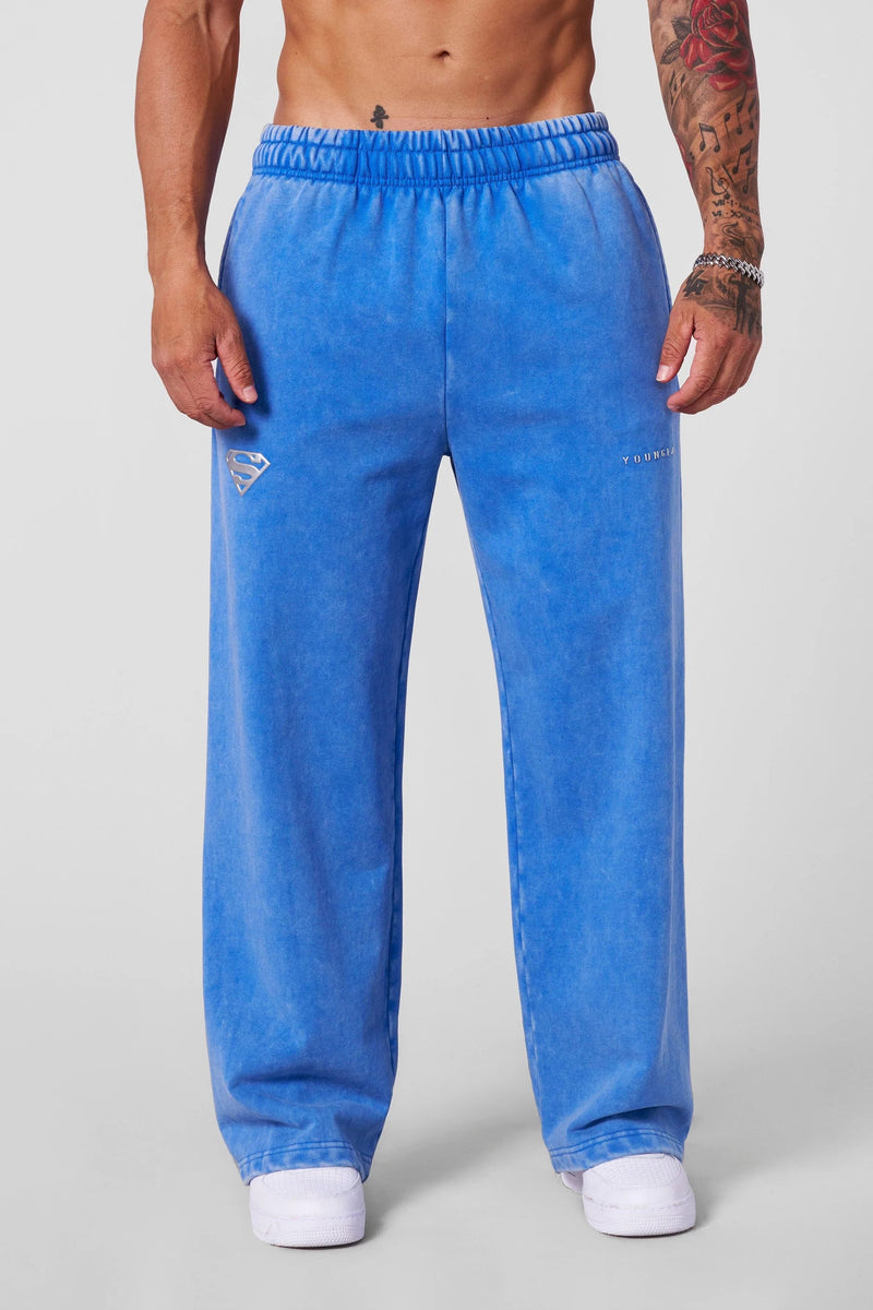 SUPERMAN SWEATS - BLUE WASH