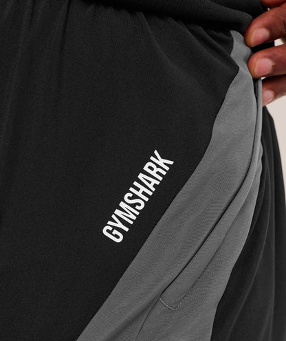 SPORT 25 BLOCK 7" SHORTS BLACK/DARK GREY