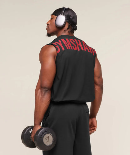 POWER CUT OFF TANK - BLACK/CONDITIONING RED