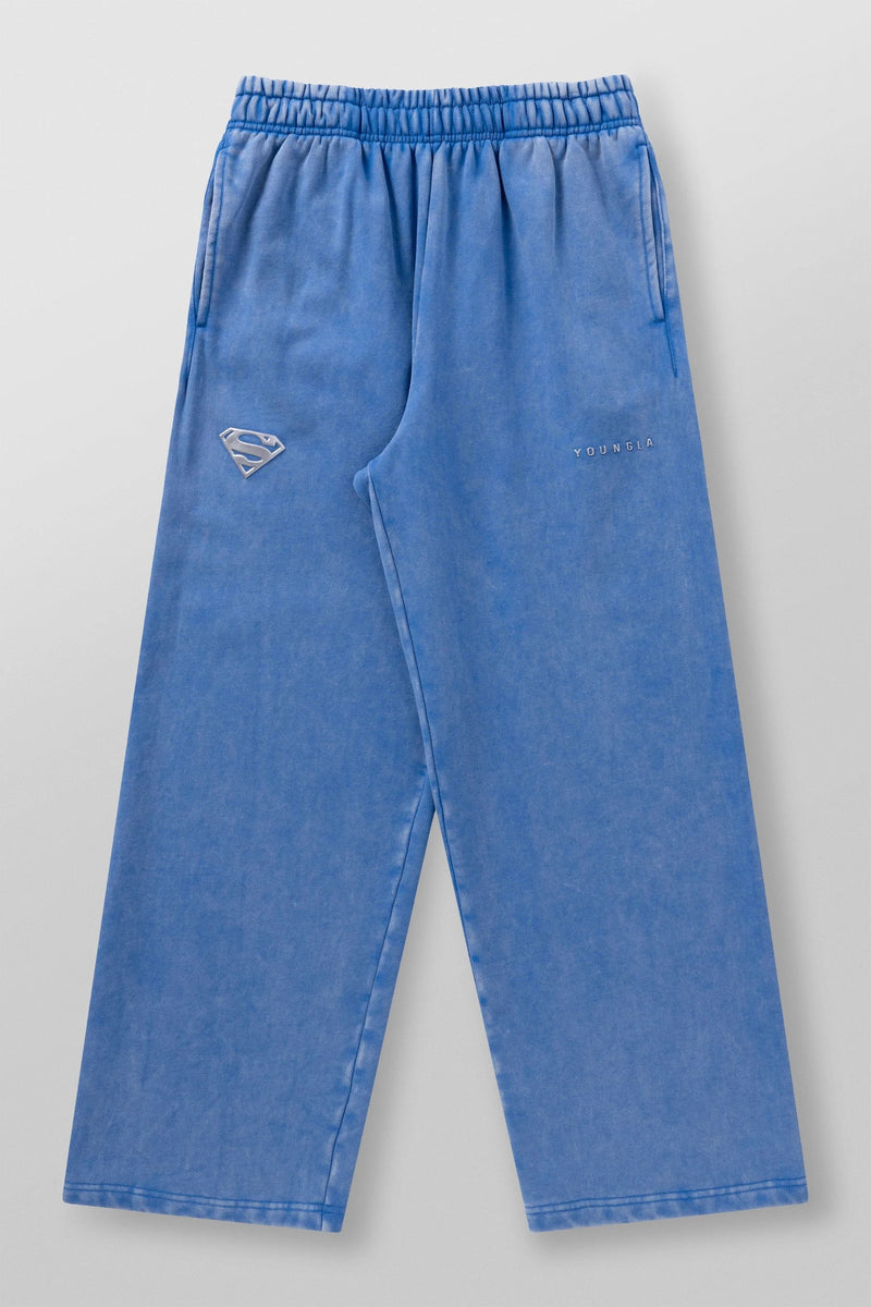 SUPERMAN SWEATS - BLUE WASH
