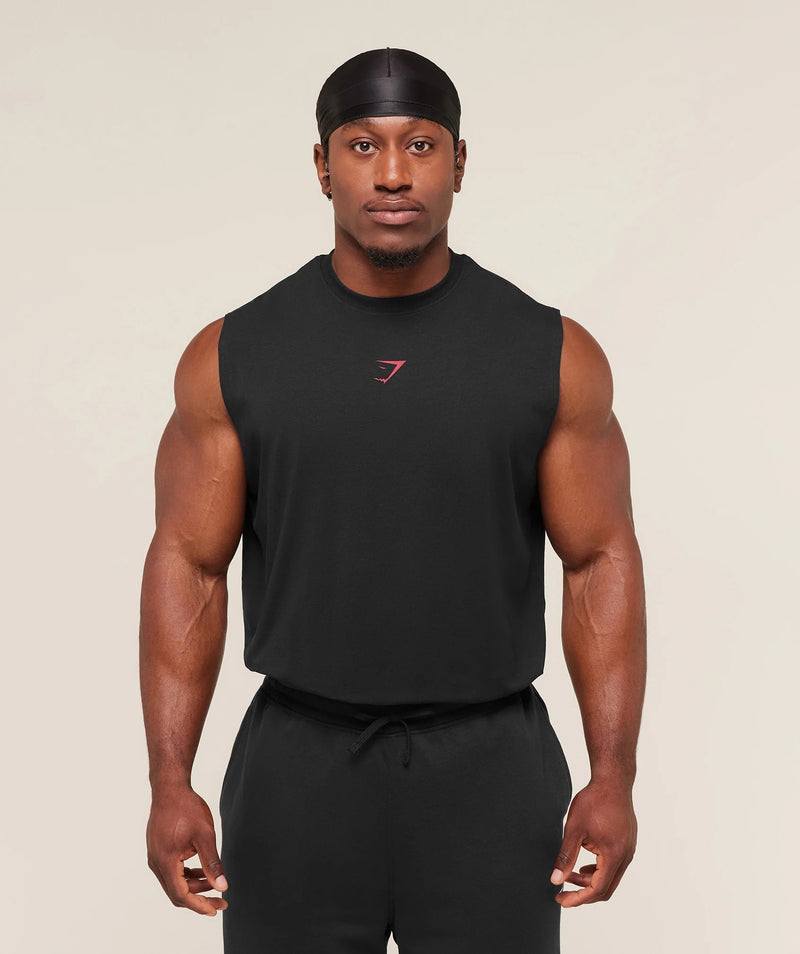 POWER CUT OFF TANK - BLACK/CONDITIONING RED