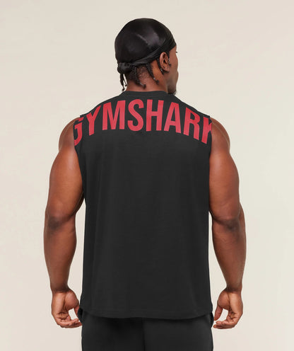 POWER CUT OFF TANK - BLACK/CONDITIONING RED