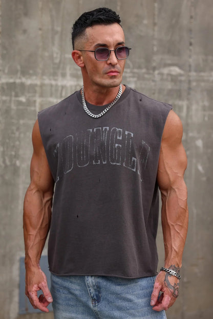 SINCE '14 CUT-OFFS - CHARCOAL WASH