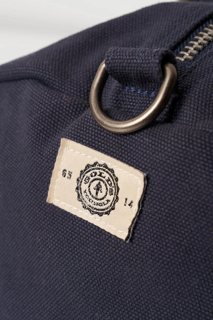 GOLD'S IRON LEGACY CANVAS BAGS - NAVY WASH