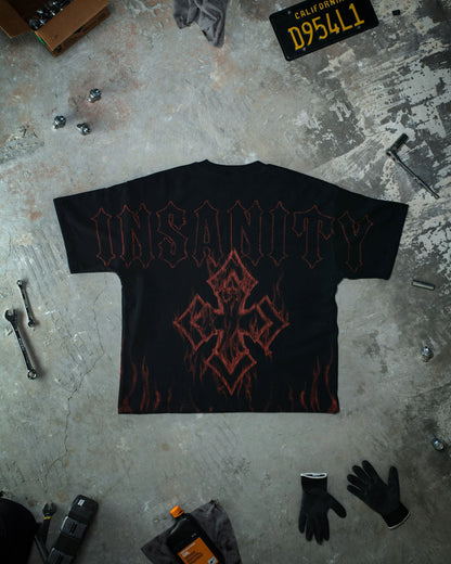 BLOOD RED INFERNO PUMP COVER