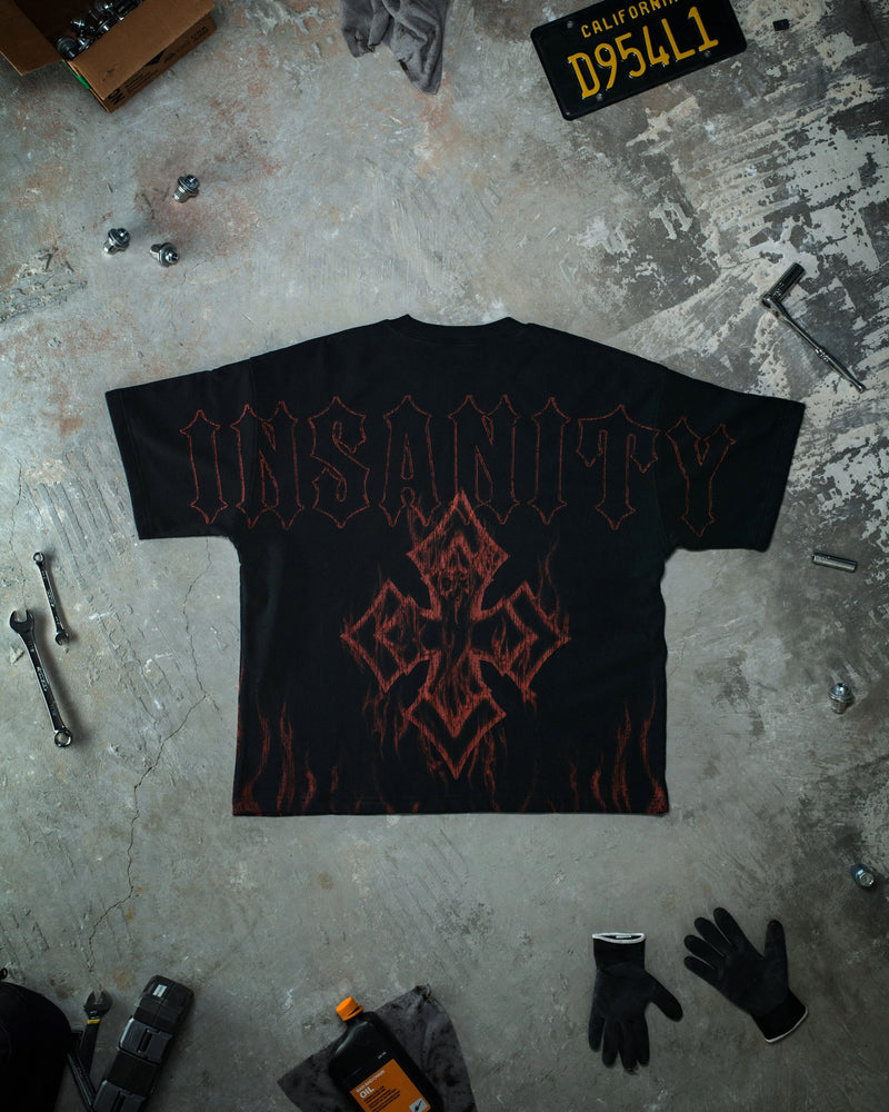 BLOOD RED INFERNO PUMP COVER