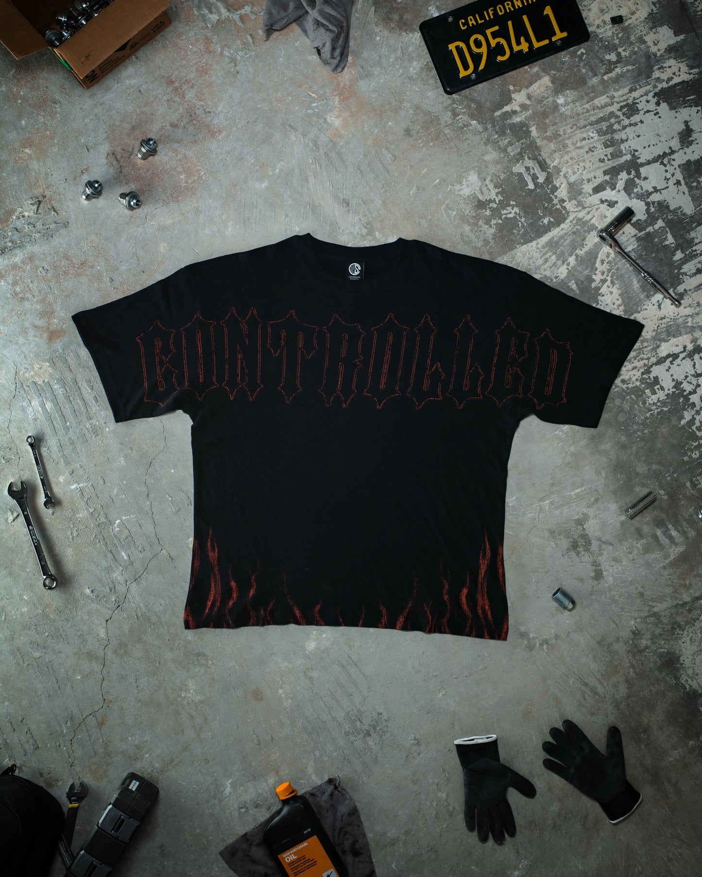 BLOOD RED INFERNO PUMP COVER