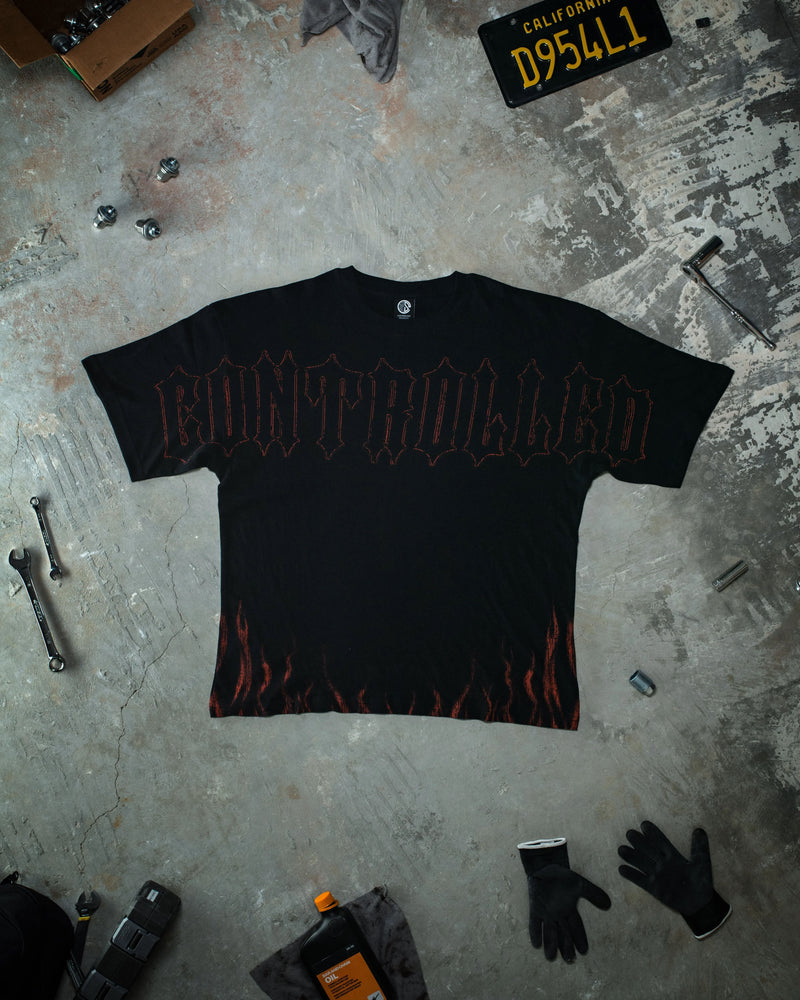 BLOOD RED INFERNO PUMP COVER