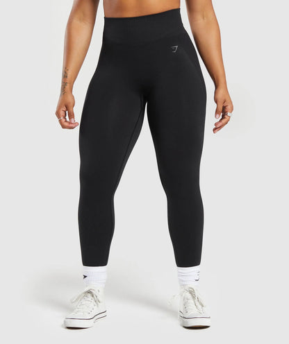 GYMSHARK FLEX HIGH WAISTED LEGGINGS - BLACK