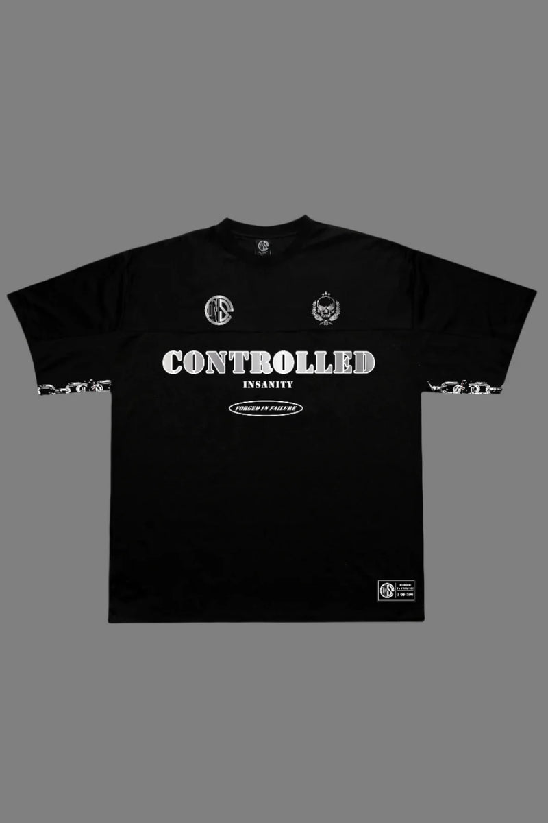 CONTROLLED INSANITY LABELED JERSEY 1/300 BLACK