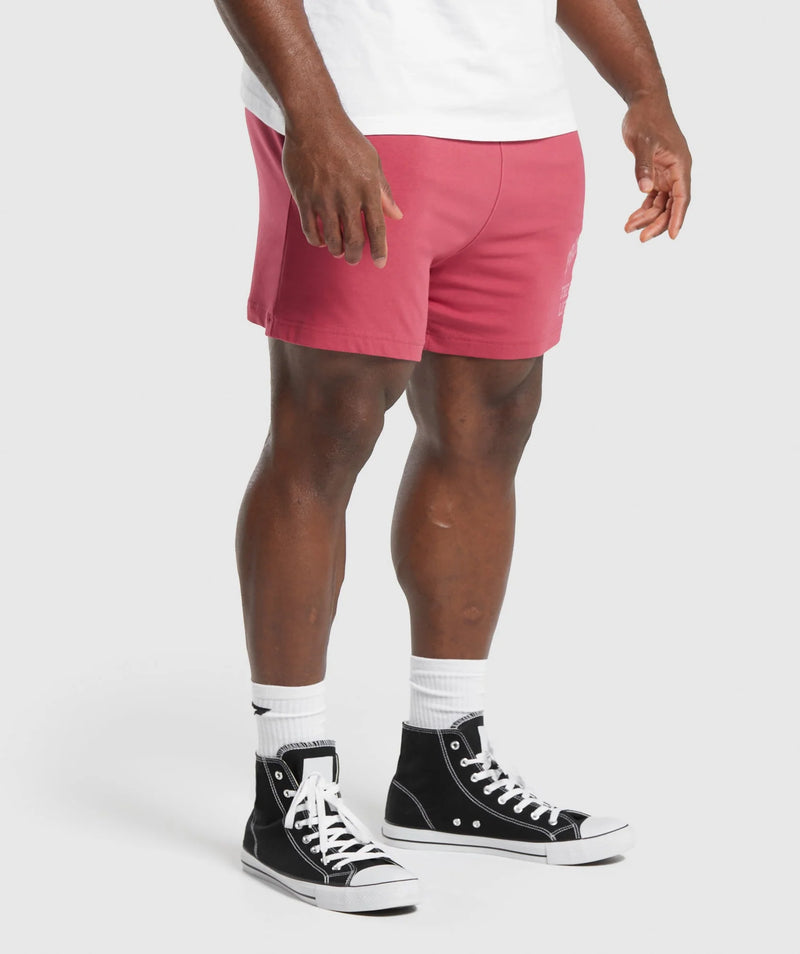 LIGHTWEIGHT JERSEY SHORTS VINTAGE PINK