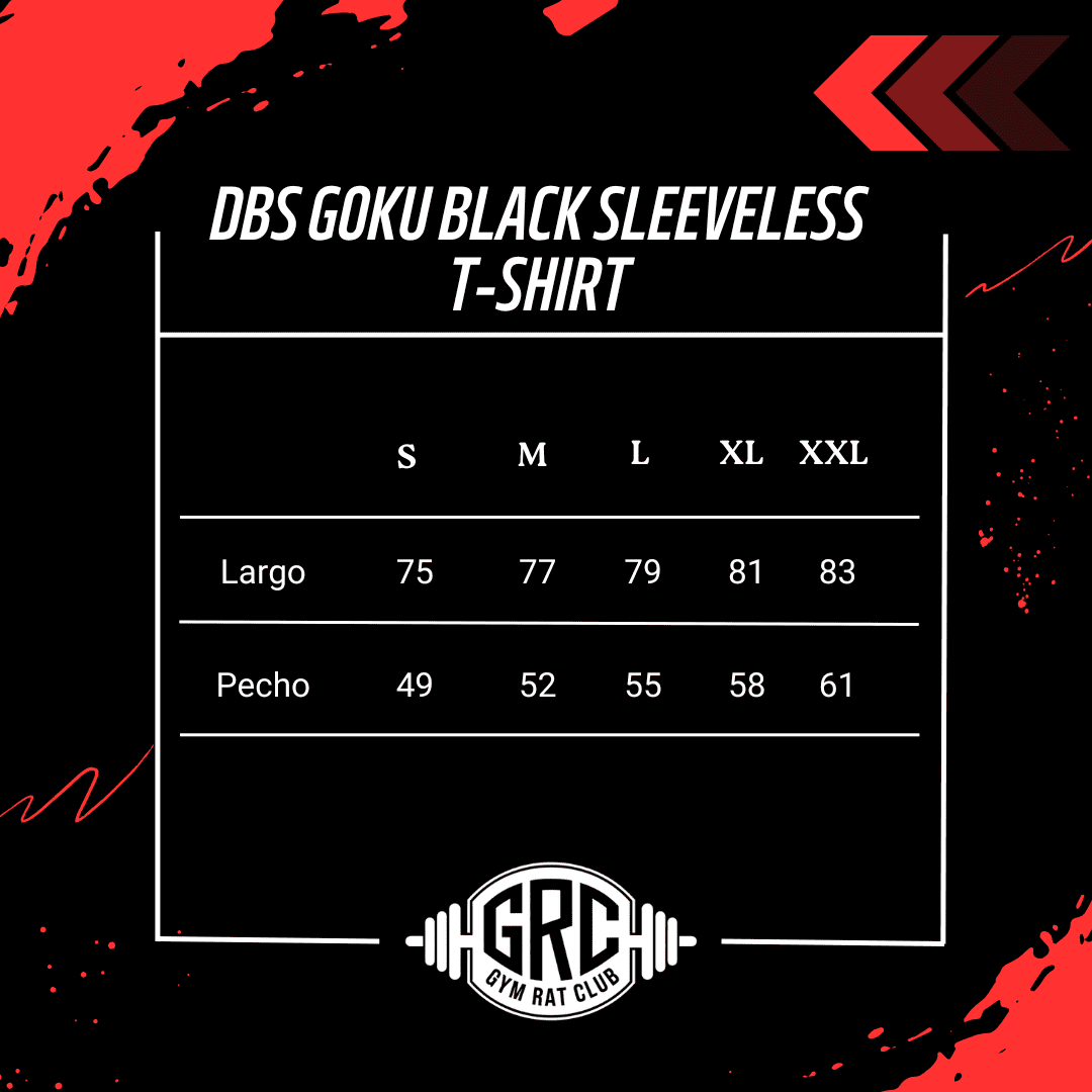 VANQUISH DBS GOKU BLACK SLEEVELESS T-SHIRT