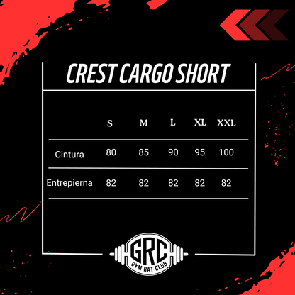 CREST CARGO SHORTS