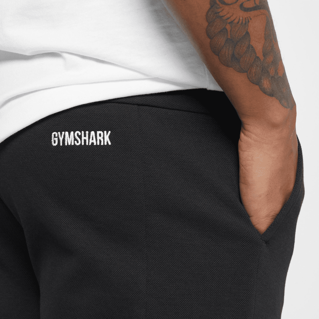 PIQUE JOGGER BLACK