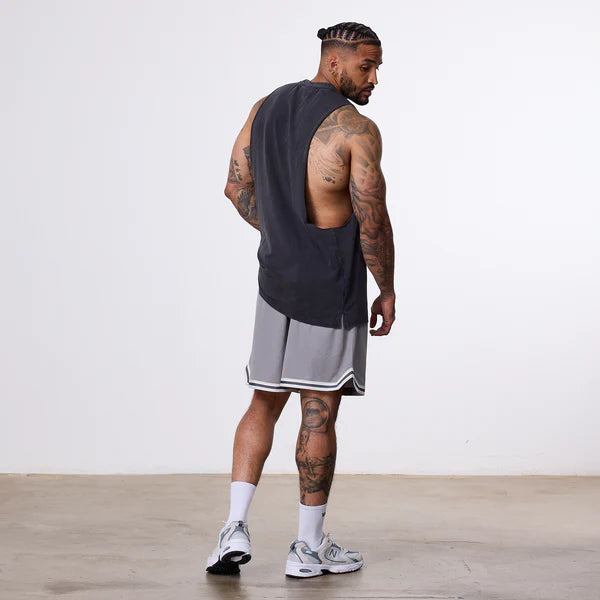 VANQUISH BETTER THAN YESTERDAY SHORTS GREY