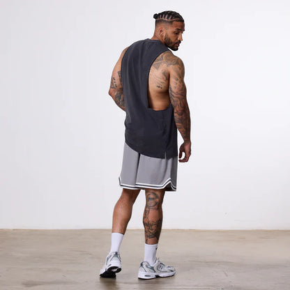VANQUISH BETTER THAN YESTERDAY SHORTS GREY